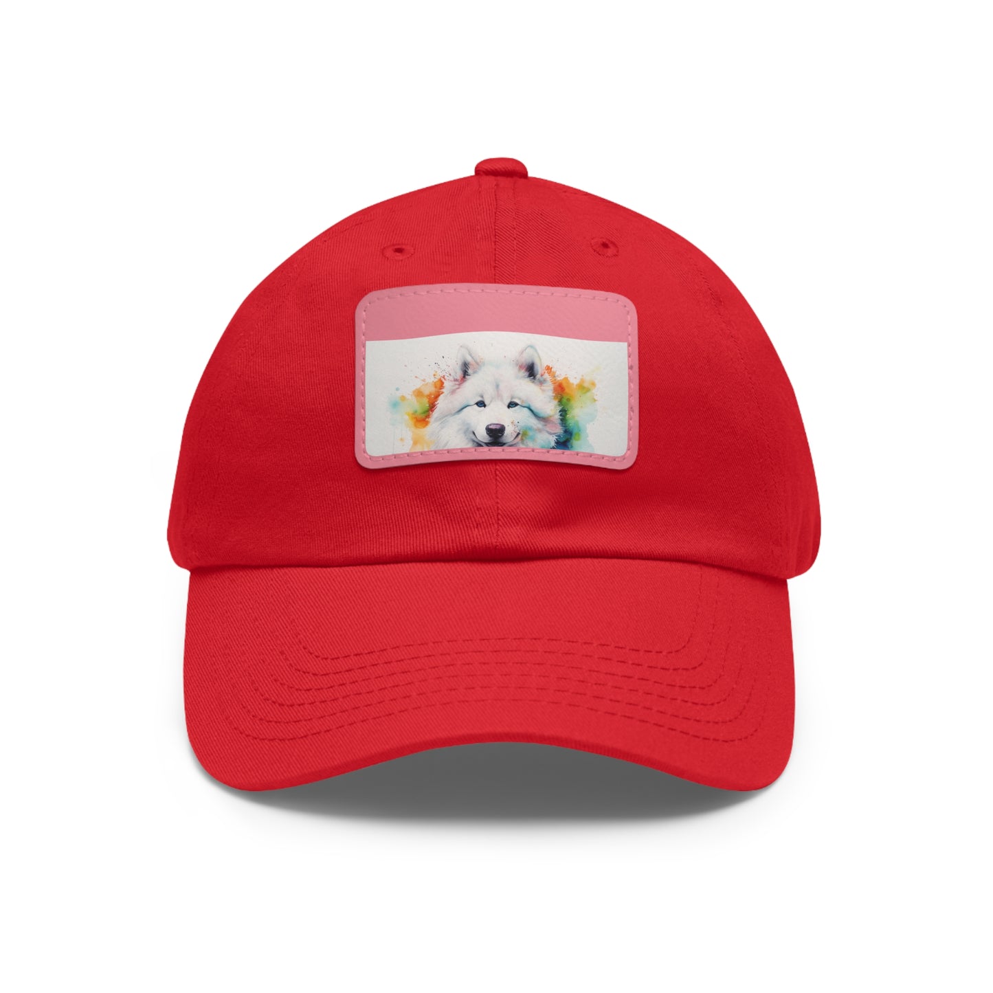 Watercolor Samoyed Charm Baseball Cap