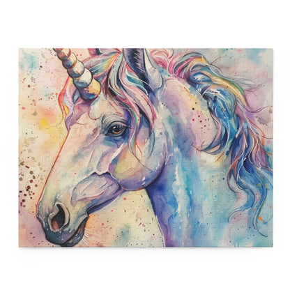 Whimsical Watercolor Unicorn Jigsaw Puzzle - Perfect for Unicorn Lovers - Hours of Magical Fun