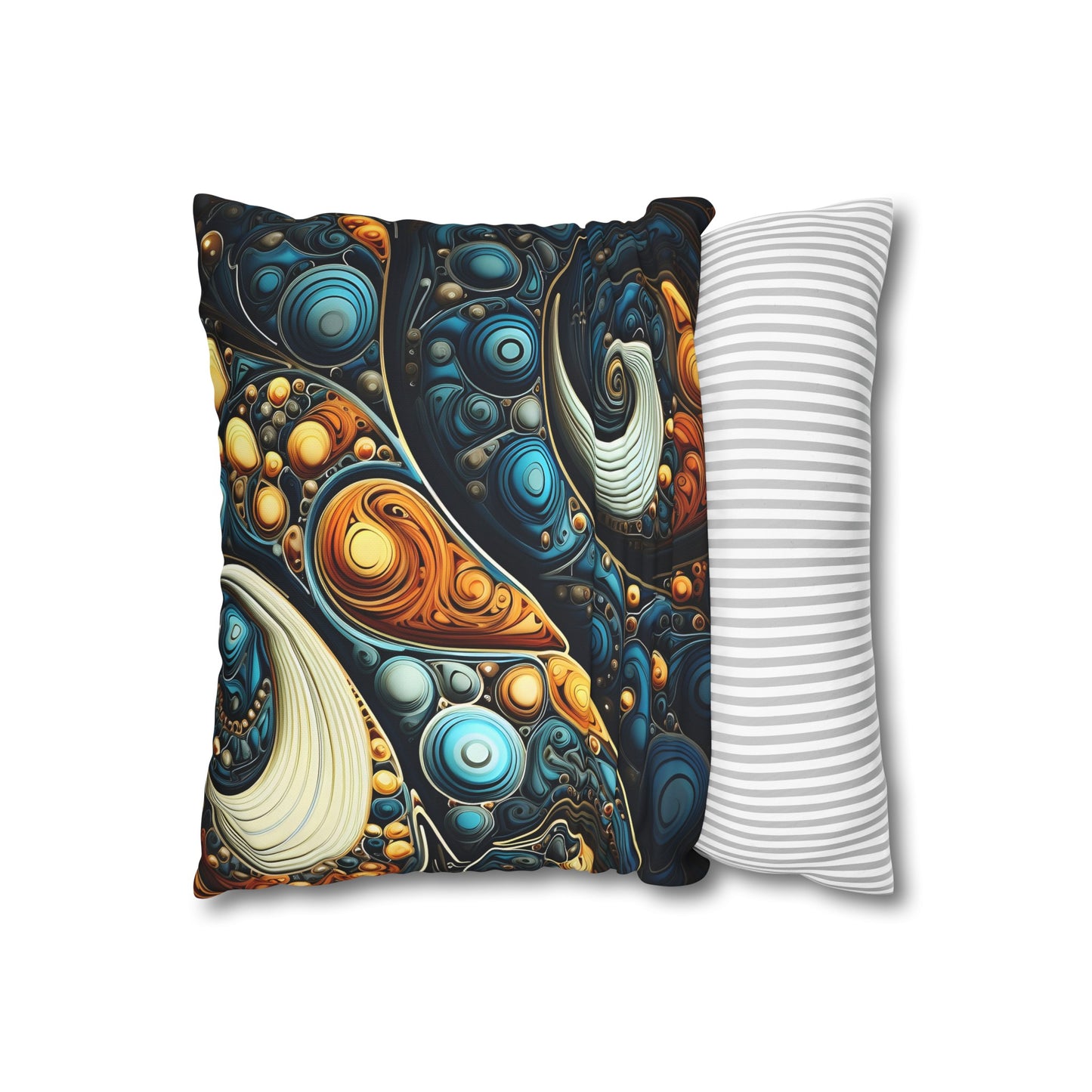 "Fractal Dreamscape Pillowcase - High-Quality & Stylish Bedding For All Seasons - Unique Mathematical Design"