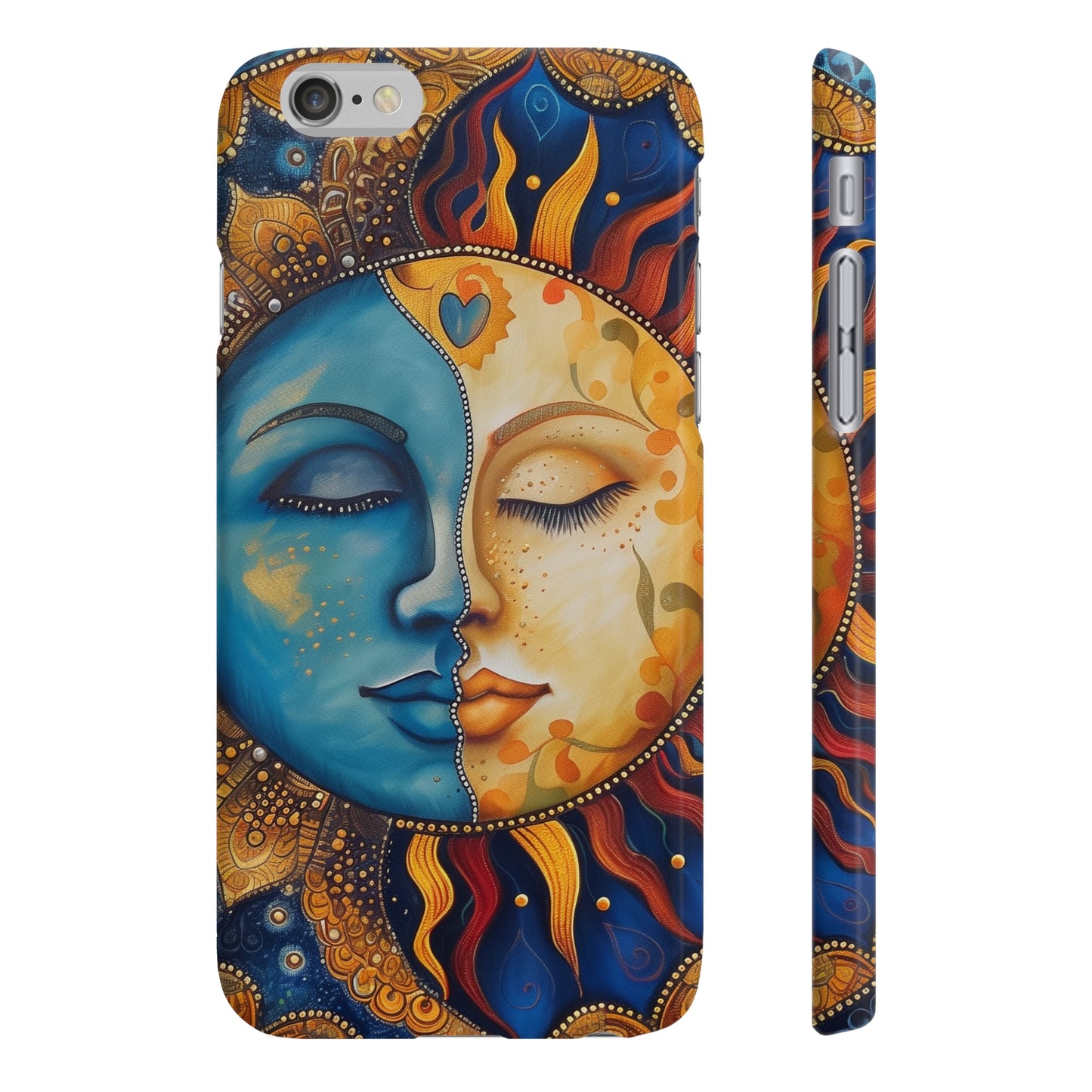 Sun & Moon Harmony: Mandala Phone Case