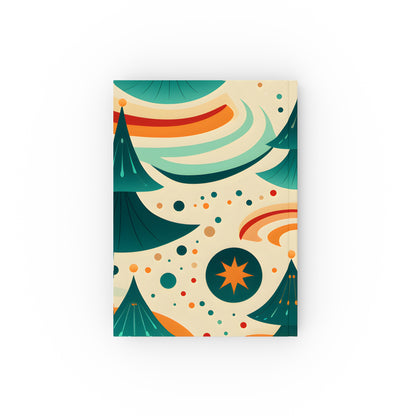 "Groovy Waves Retro Surf Journal - High-Quality, Versatile, and Stylish - Perfect for Catching Waves or Gift Giving"