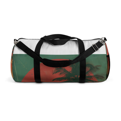 Sunset Palm Tree Duffel