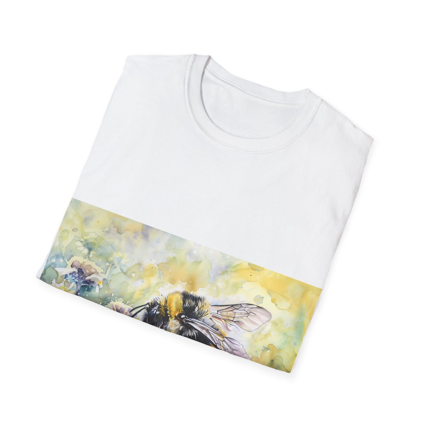 Buzzing Bumblebee Watercolor Tee