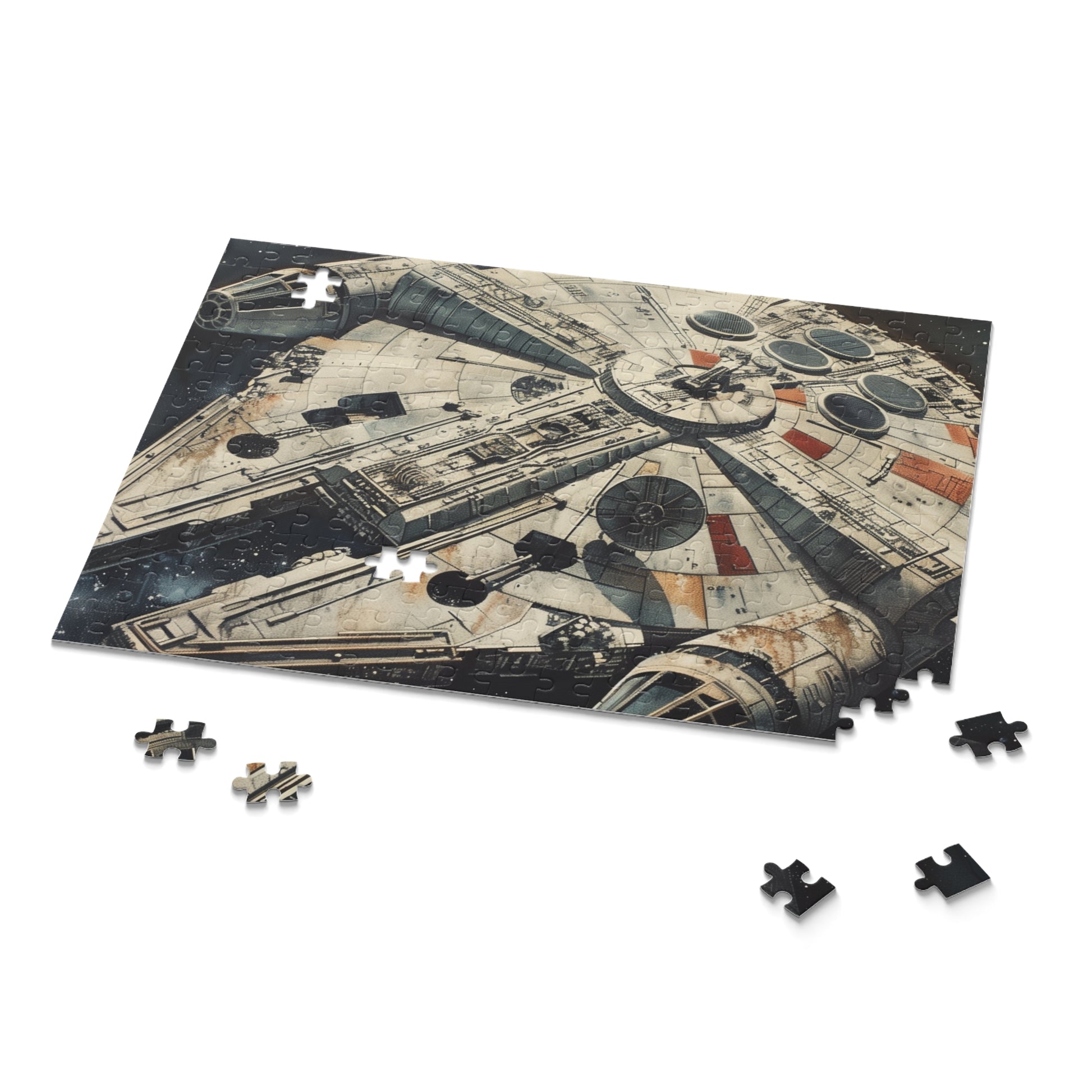 Millennium Falcon Star Wars puzzle for fans seeking a challenging and engaging activity