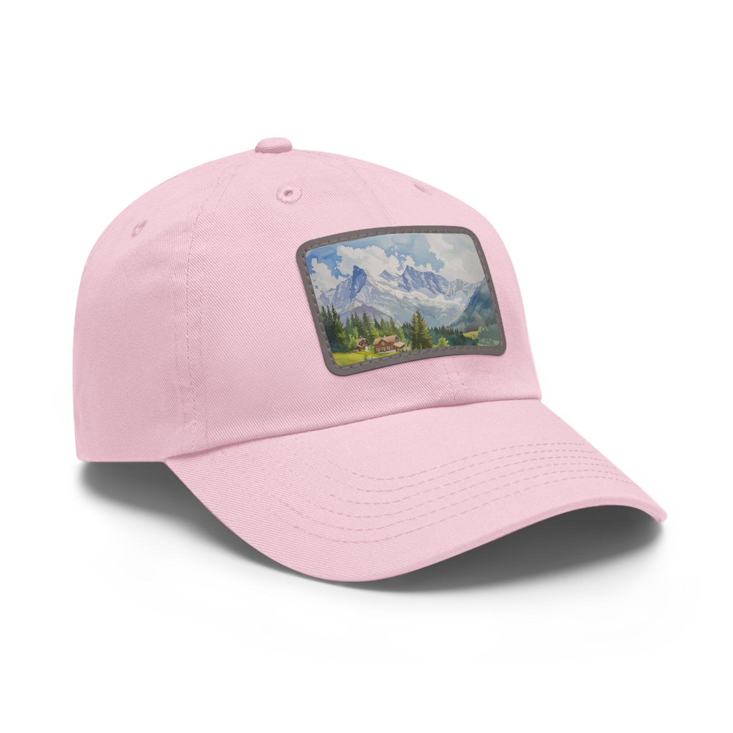 Elevate Your Style with the Swiss Alps Watercolor Cap