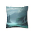 A Fantasy Landscape on the Edge of the World Double-Sided Square Cushion Cover