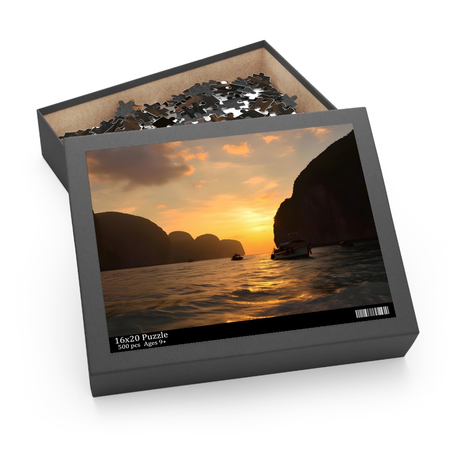 Maya Bay Sunset Jigsaw Puzzle