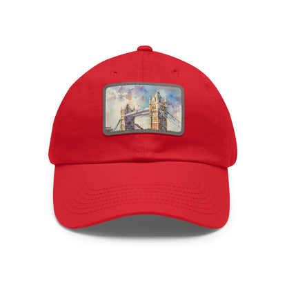 Tower Bridge London Watercolor Baseball Cap