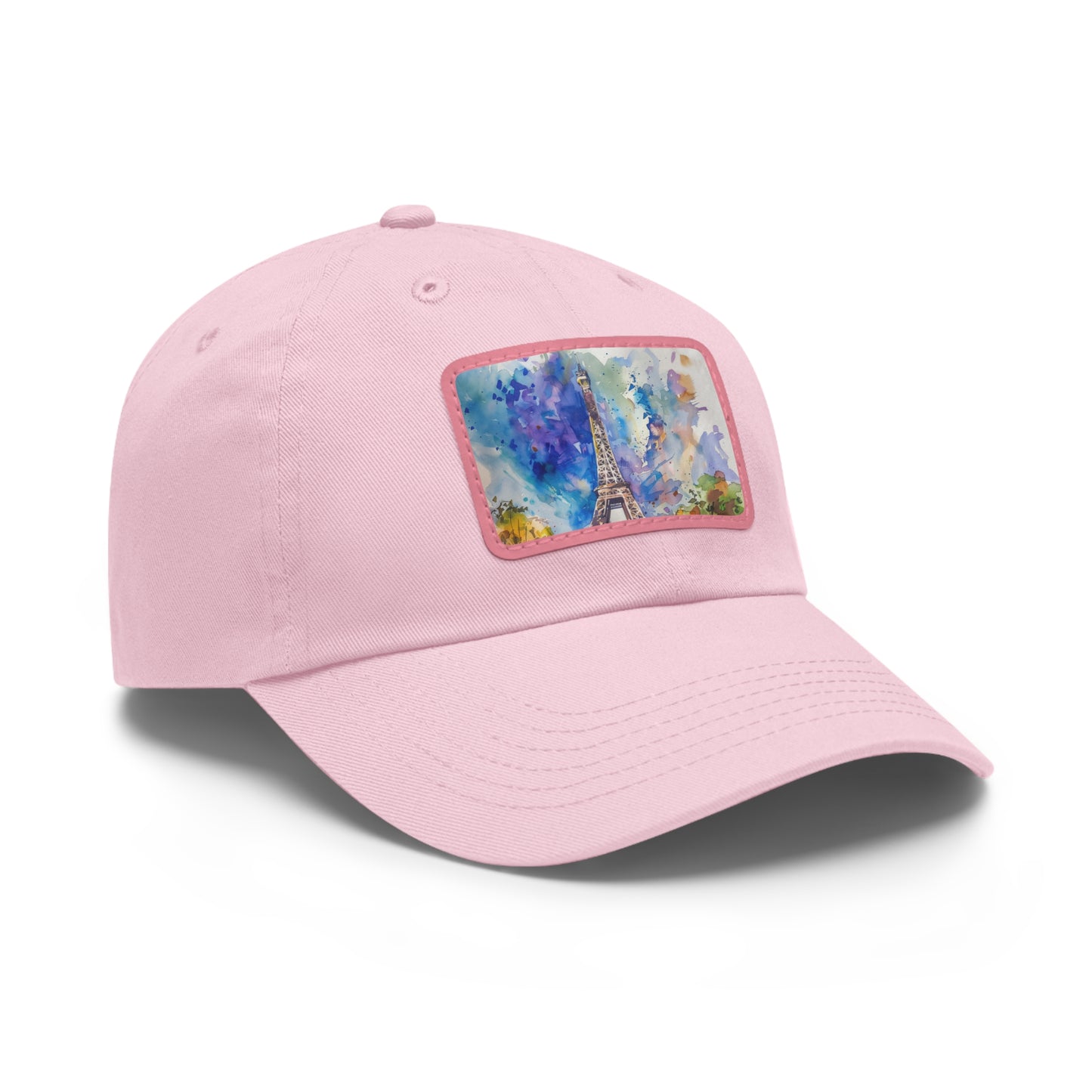 Eiffel Tower Dreams Watercolor Baseball Cap