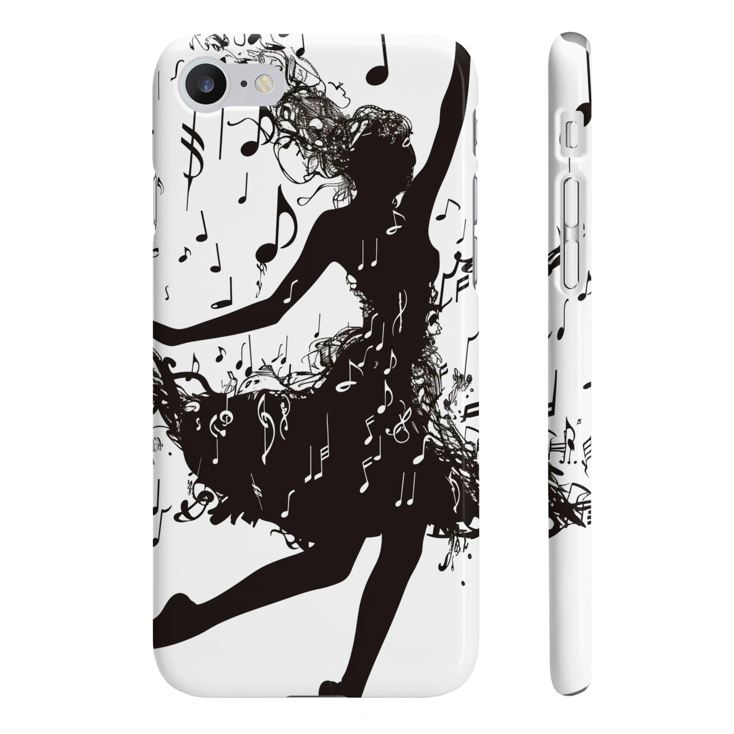 Rhythm & Grace: Dancer Silhouette Phone Case