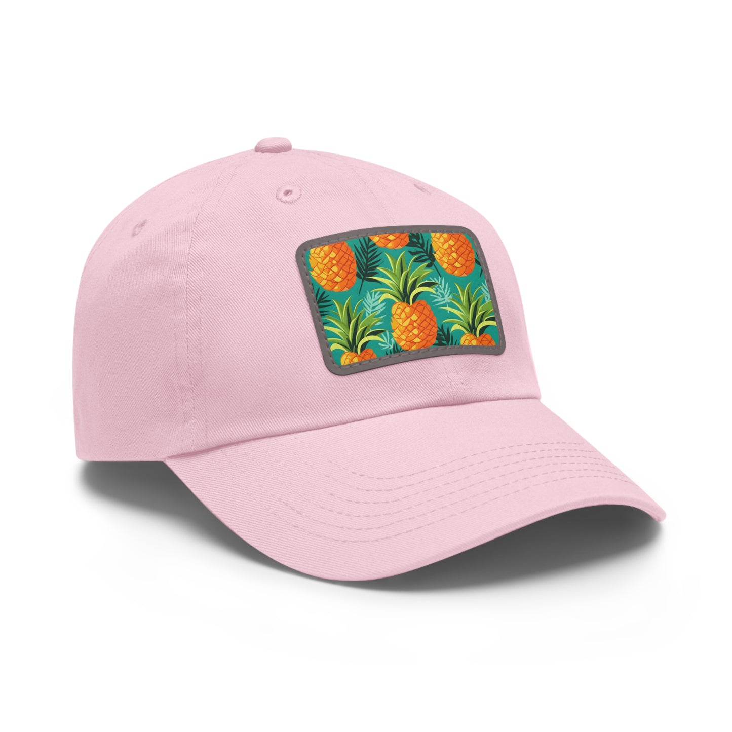 Tropical Twist Pineapple Print Cap