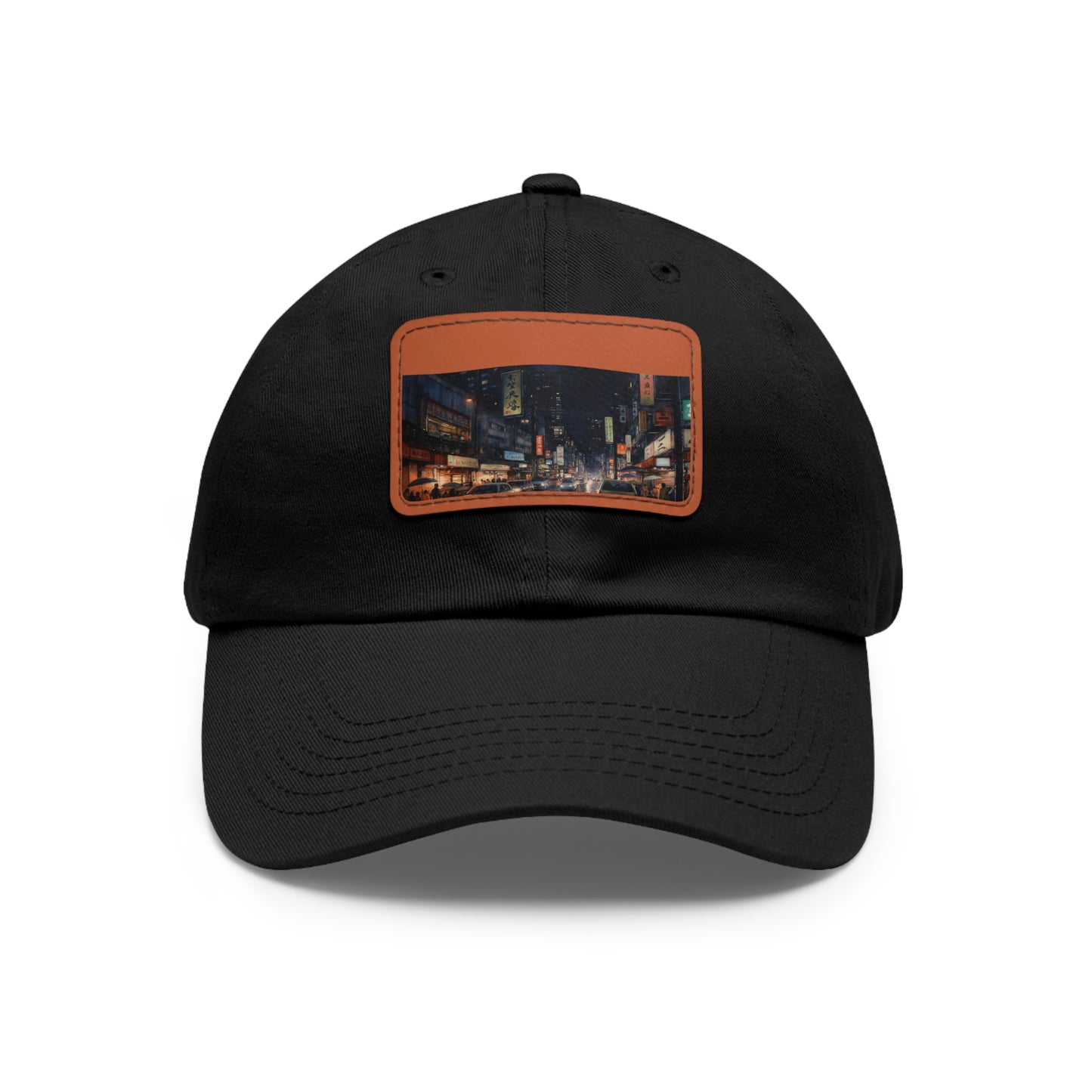 Midnight Skyline Tokyo Baseball Cap