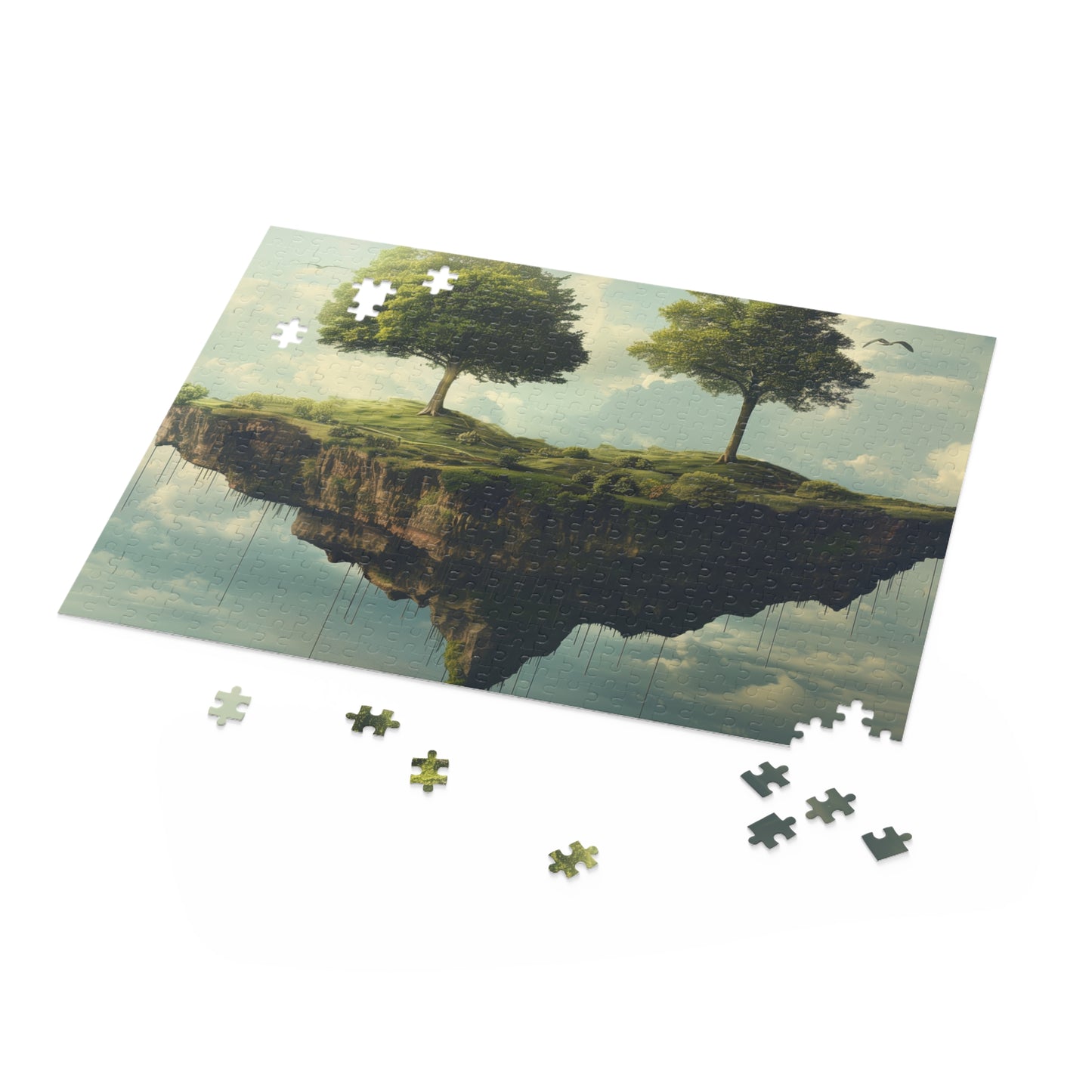 Surreal Floating Island Dreamscape Jigsaw Puzzle - Let Your Imagination Soar