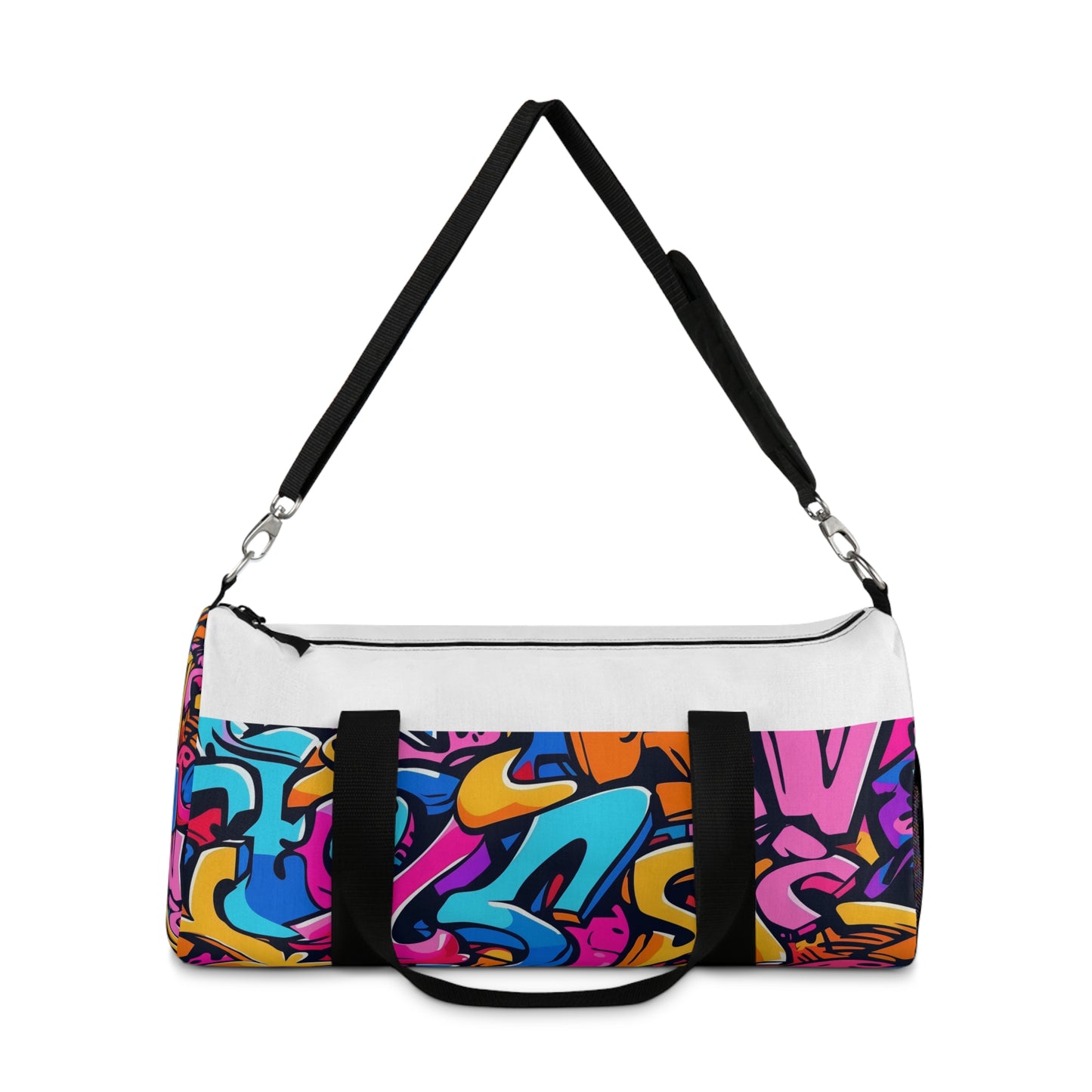 Neon Graffiti Duffel Bag