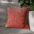 3D Fluffy Icon a Heart Felt Material Solid Color B — 40×40 Cushion Cover — Sofa & Armchair Living Room Lifestyle View