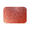 3D Fluffy Icon a Heart Felt Material Solid Color B — 61×43 Memory Foam Bath Mat — Top-Down Velvet Microfibre Artwork View