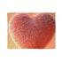 3D Fluffy Icon a Heart Felt Material Solid Color B — 50×60 Plush Throw Blanket — Full Spread Plush Fleece Artwork View