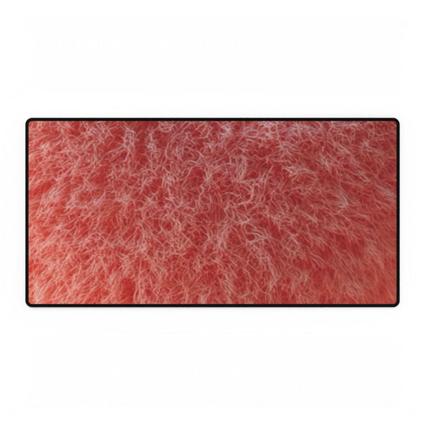 3D Fluffy Icon a Heart Felt Material Solid Color B — XXL Gaming Desk Mat — Full Top-Down Artwork View