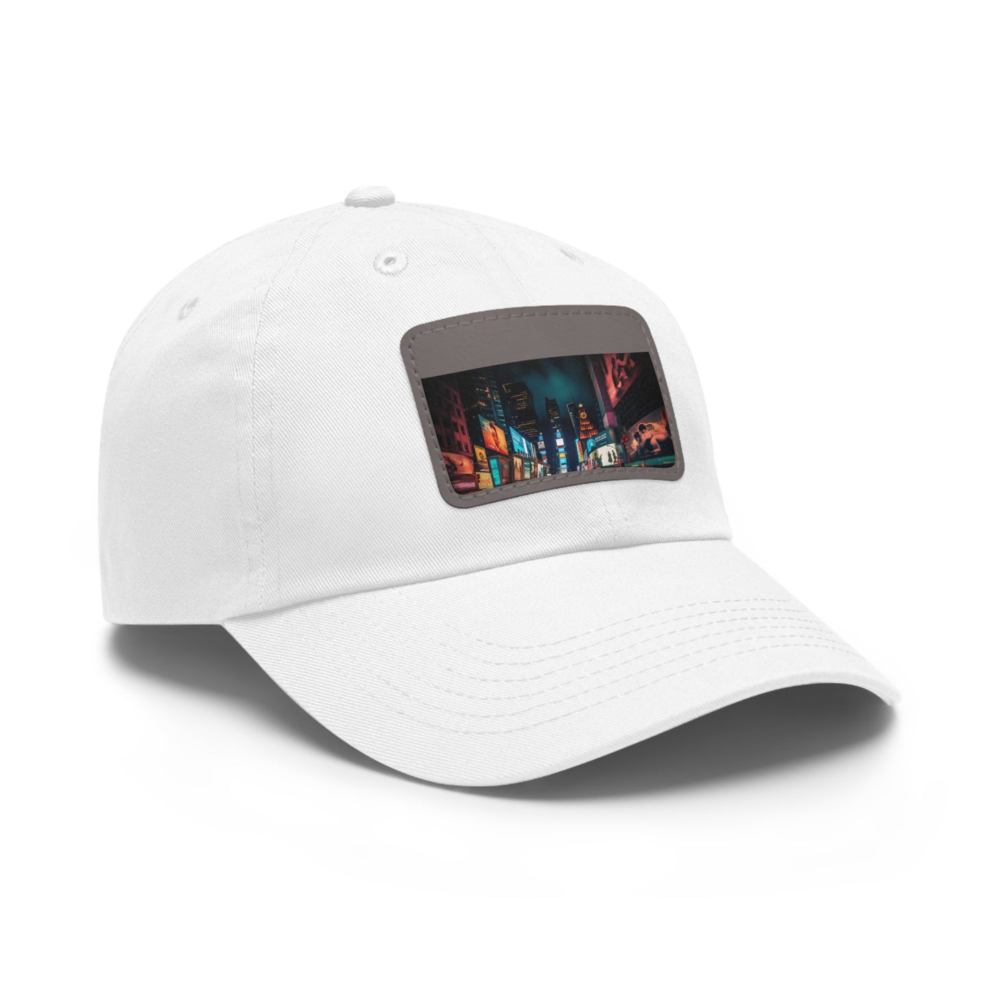 Times Square Nights Embroidered Baseball Cap