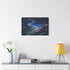 Path of Stars Leading to a Giant Hand Stretched Canvas Wall Art