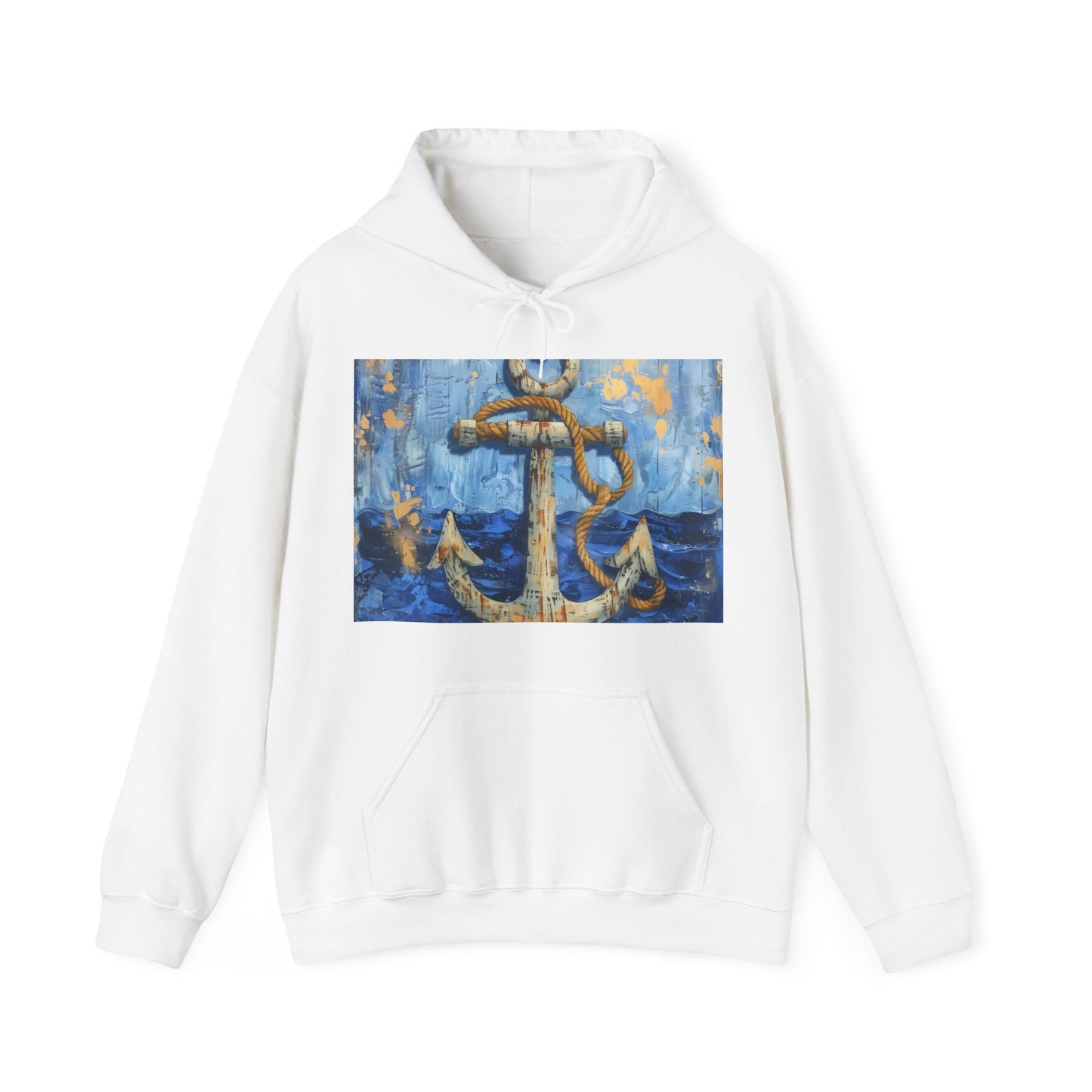 Steady Course: Navigate Life's Seas with This Nautical Hoodie