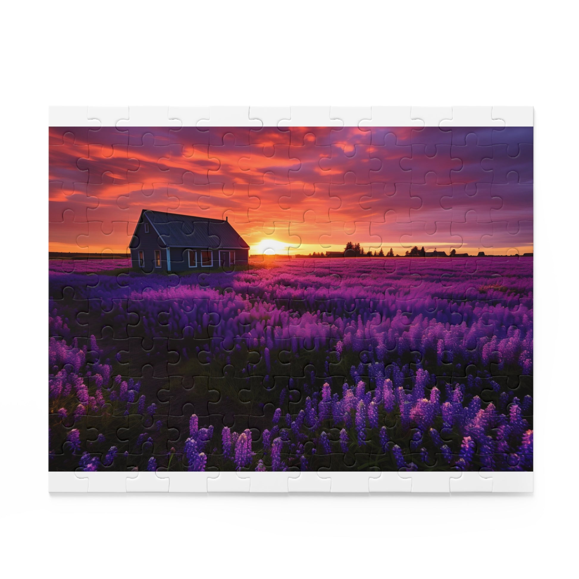 Vibrant Dutch flowers field jigsaw puzzle - perfect for a relaxing challenge