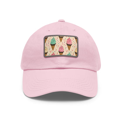 Sweet Treats Cap: Seamless Cone with Sprinkles Design