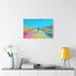 Neon Tide Washing over Desert — Canvas Wall Art — Product Detail View 7