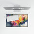 A Vibrant Abstract Painting Bursting with Color Gaming XXL Extended Desk Mat