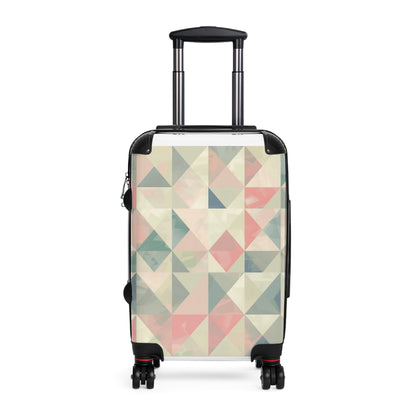 Precisely Pastel Geometrics Suitcase