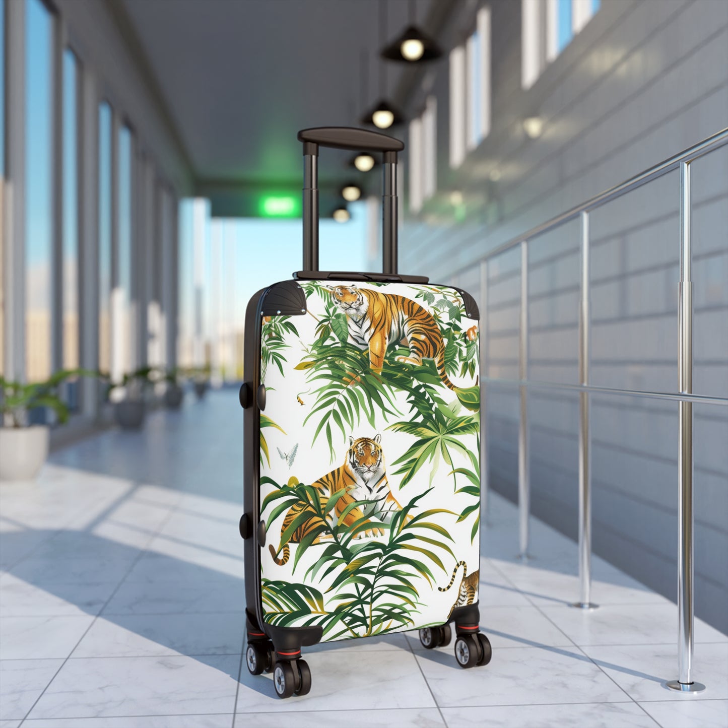 Wild Jungle Safari Tiger Suitcase