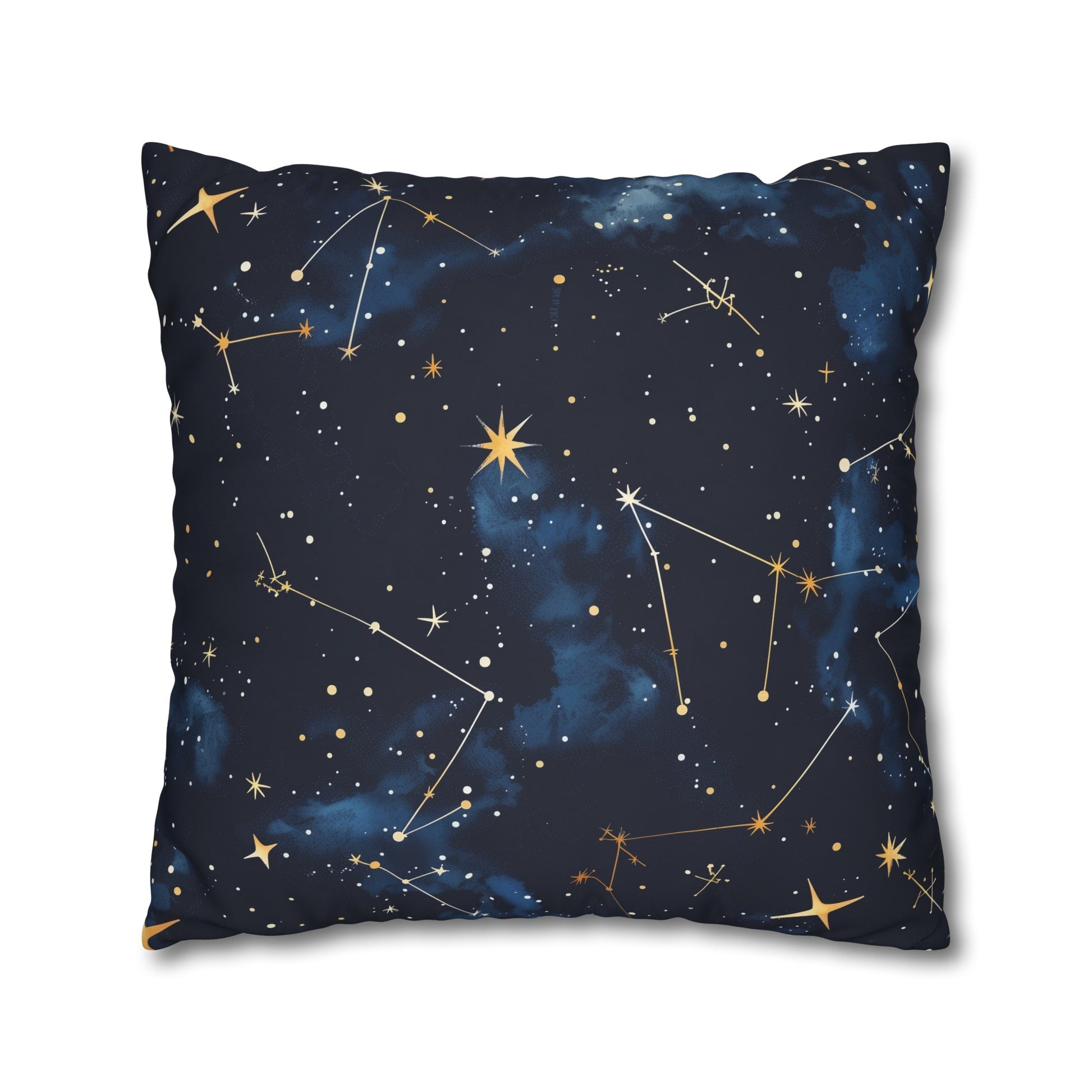 Transform your bedroom with our Starry Night Pillowcase - Constellation Stars seamless pattern of twinkling stars for a dreamy galaxy vibe.