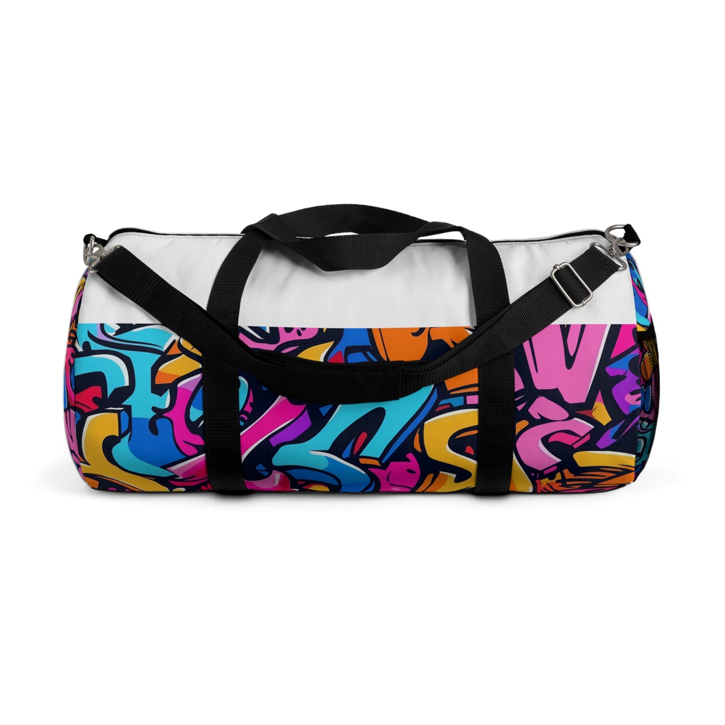 Neon Graffiti Duffel Bag