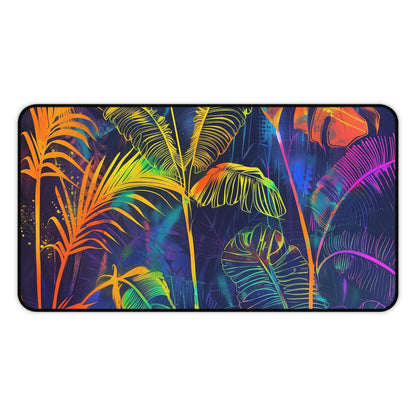 Neon Jungle Desk Mat: Elevate Your Workspace