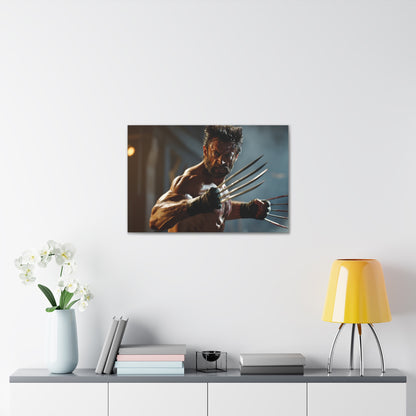 Wolverine Claws Canvas Print