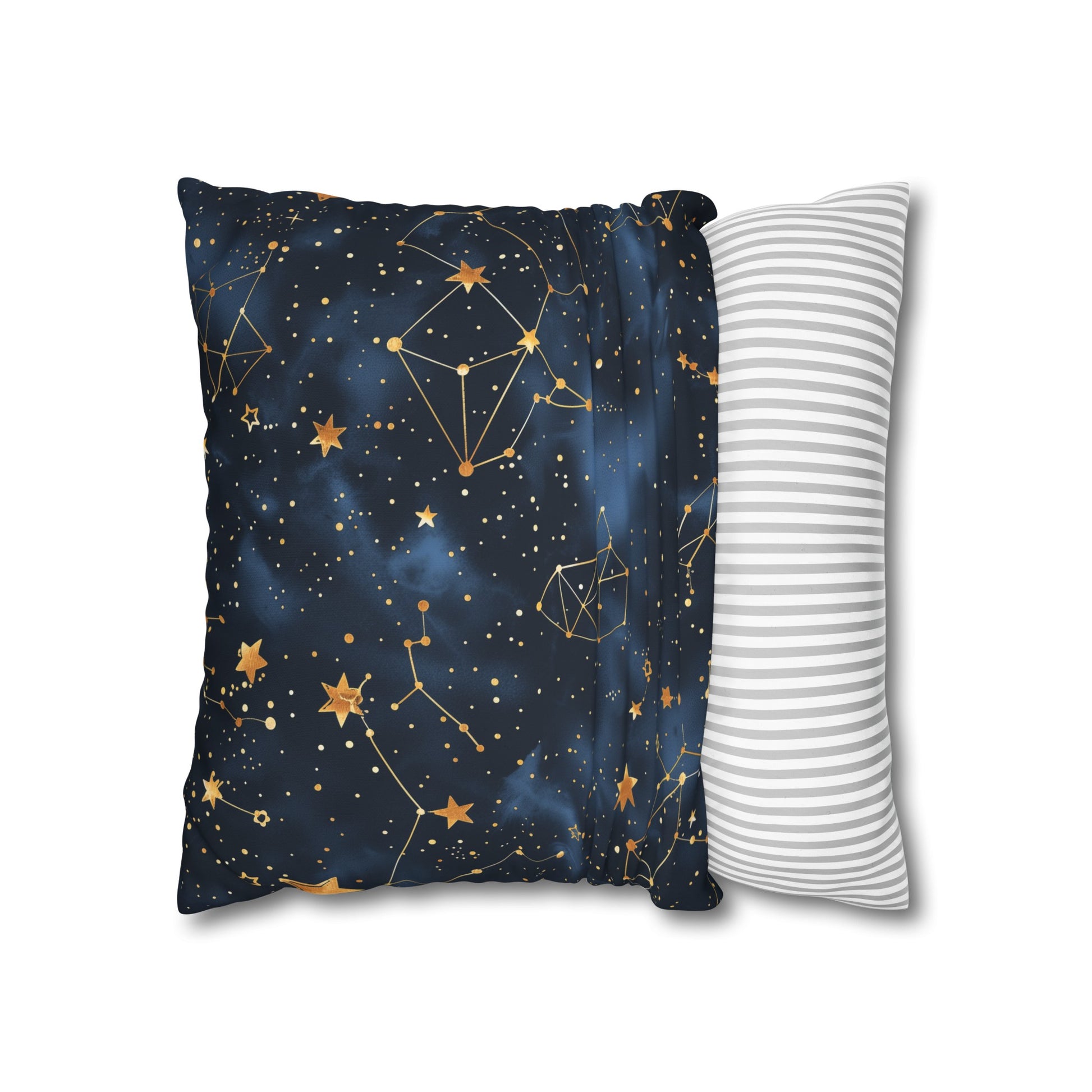 "Transform your bed with our Starry Night Pillowcase, featuring seamless constellations for a celestial sleep experience."