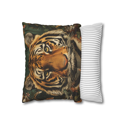 "Bold Tiger Stripes Pillowcase - High-Quality and Stylish Bedding for All Seasons | Makes a Great Gift | Shop Now!"