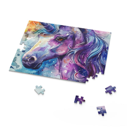 Magical Watercolor Unicorn Jigsaw Puzzle for Enchanting Fun