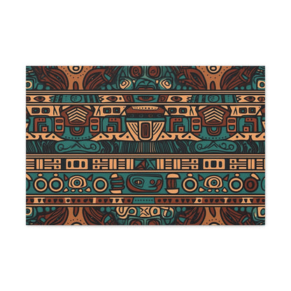 Aztec Clothing Canvas Print | Canvas | Art & Wall Decor, Canvas, Fall Picks, Hanging Hardware, Home & Living, Indoor, Top Spring Products, Valentine's Day promotion | Prints with Passion