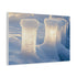 Ice Pillars Rising from Cosmic Sea — Canvas Wall Art — Side Profile & Stretched Corner Detail