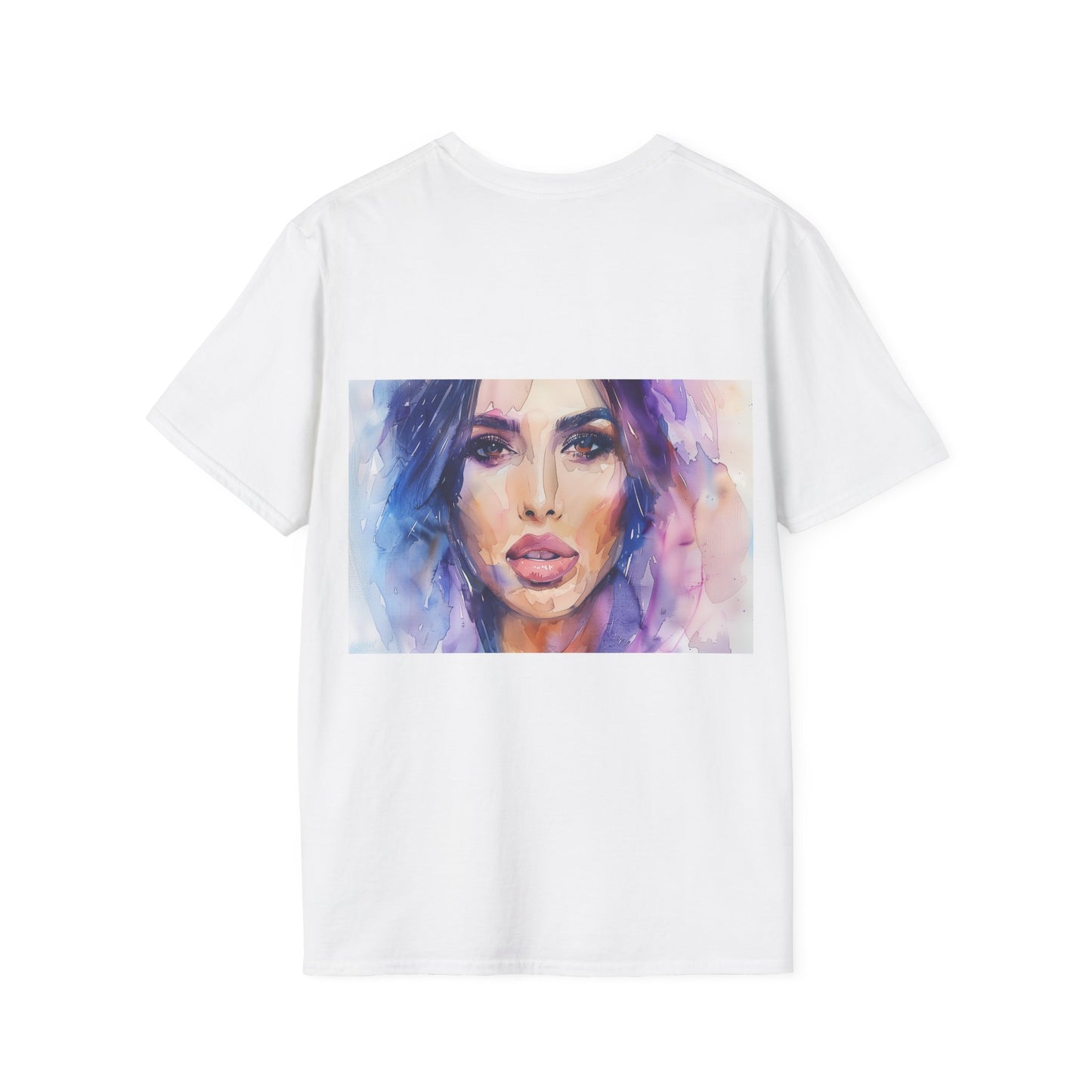 Kim K Watercolor Tee: Glamour Defined