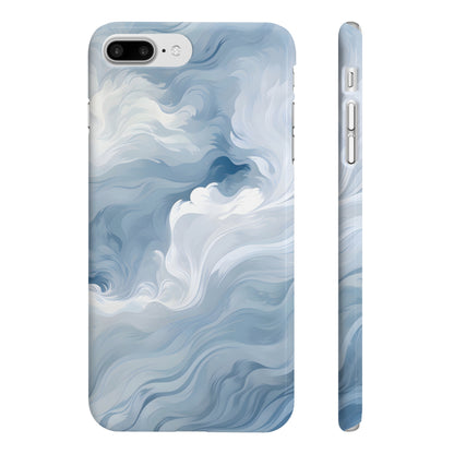 Soft Lines: Abstract Wallpaper Phone Case