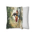 Aerial Surfers Double-Sided Square Cushion Cover