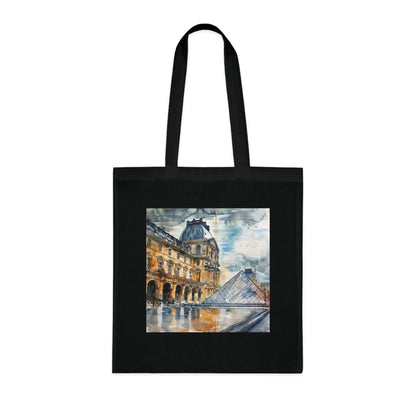 Parisian Watercolor Dreams Tote Bag