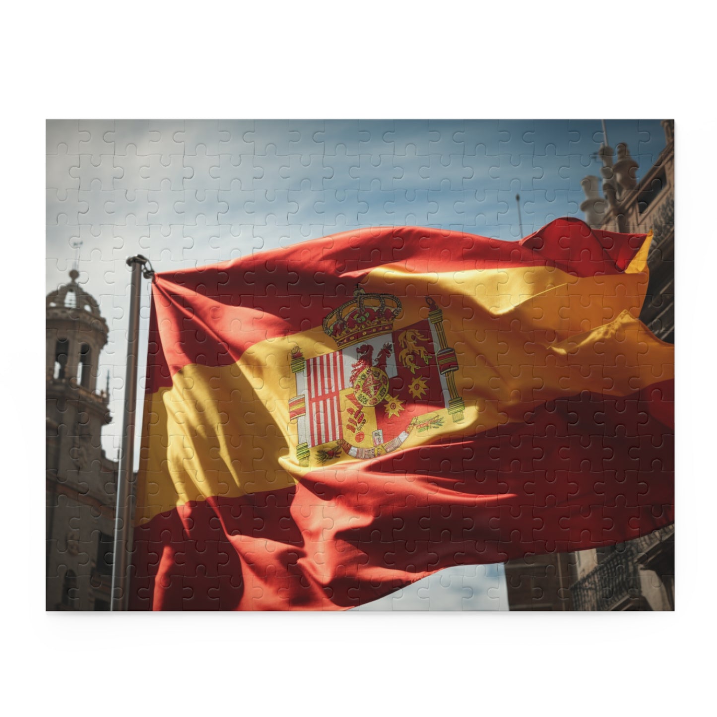 Spain Flag Jigsaw Puzzle