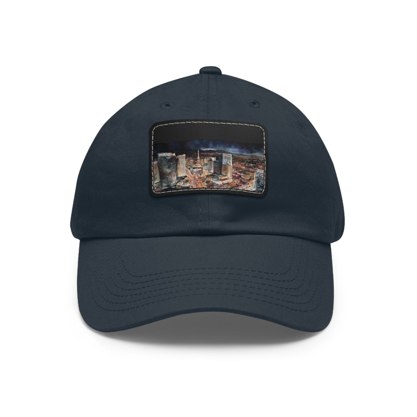 Neon Nights Vegas Baseball Cap