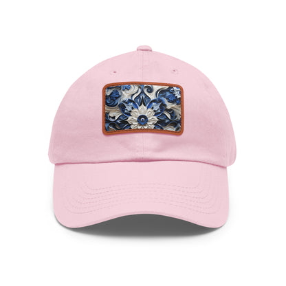 Midnight Cerulean Porcelain Baseball Cap