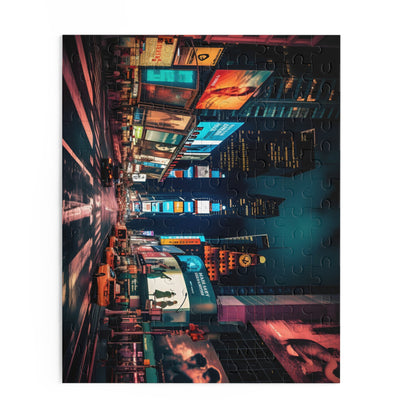 Times Square Night Puzzle