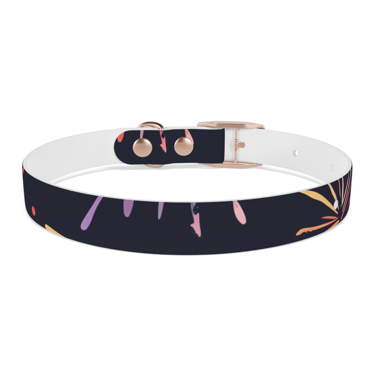 Festive Fireworks Dog Collar