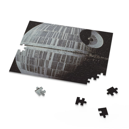 "Death Star Wars jigsaw puzzle for fans of the iconic film series - 1000 pieces"